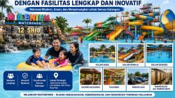 Milenium Waterpark Palu, Destinasi Wisata Keluarga Favorit dengan Fasilitas Lengkap dan Inovatif