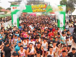 PALAKA WIRA RUN 8,1 K, 1.500 Peserta Merihakan HUT KE-81 TNI