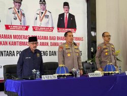 Polda Sulteng dan FKUB Gelar Sosialisasi Penguatan Moderasi Beragama Bagi Bhabinkamtibmas di Polres Parigi Moutong