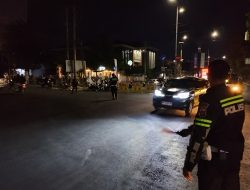 Antisipasi Kemacetan di Malam Puncak HUT ke-48 Kota Palu, Satlantas Polresta Palu & Dishub Turun Atur Lalin