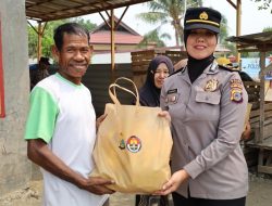 Bidhumas Polda Sulteng Gelar Jumat Berkah dan Minggu Kasih