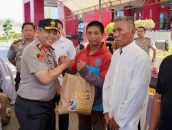 Bidhumas Polda Sulteng Gelar Baksos dan Donor Darah